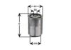 CLEAN FILTERS DNW2511 Fuel filter